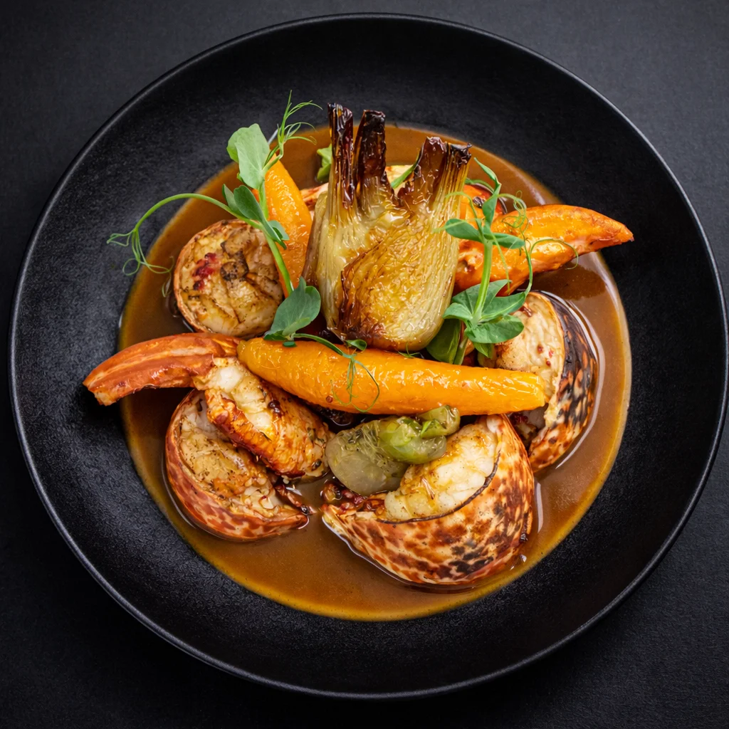 Présentation de la cuisine des Jardins de l'Orangeraie